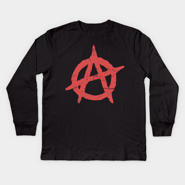Distressed Punk Anarchy Symbol